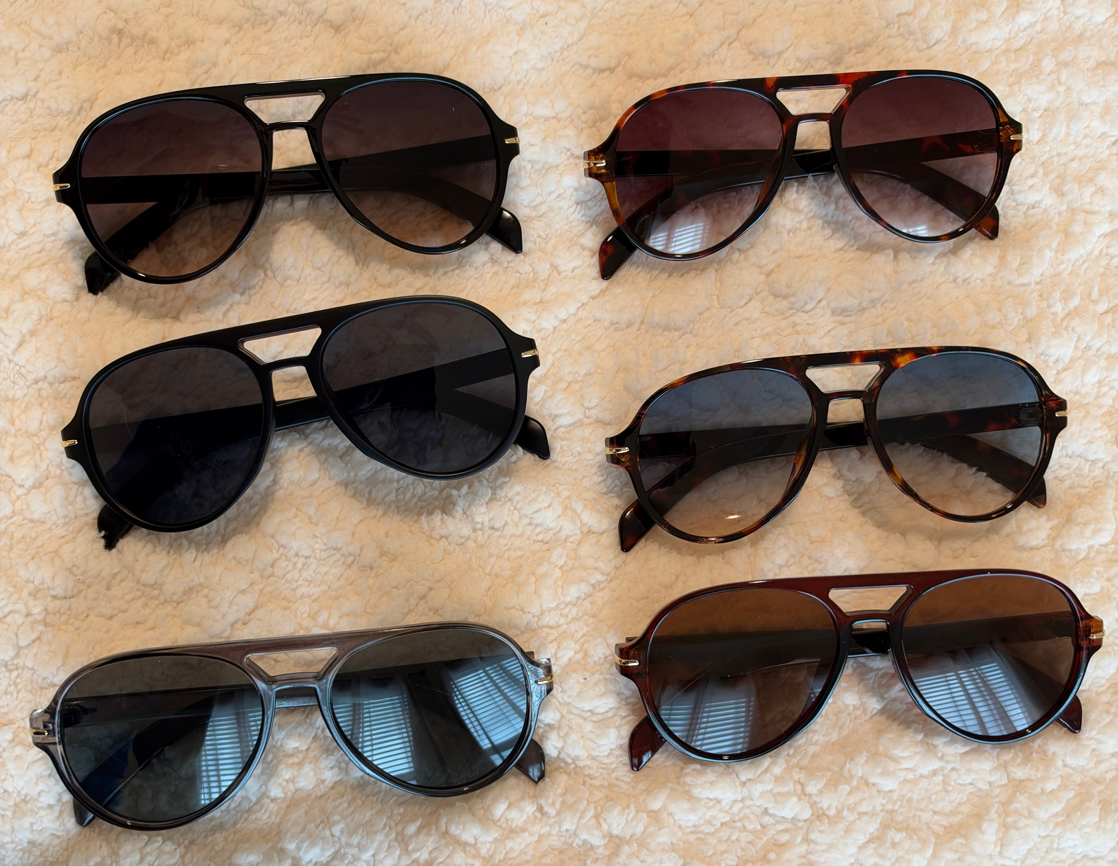 Sunday Funday Aviator Sunglasses