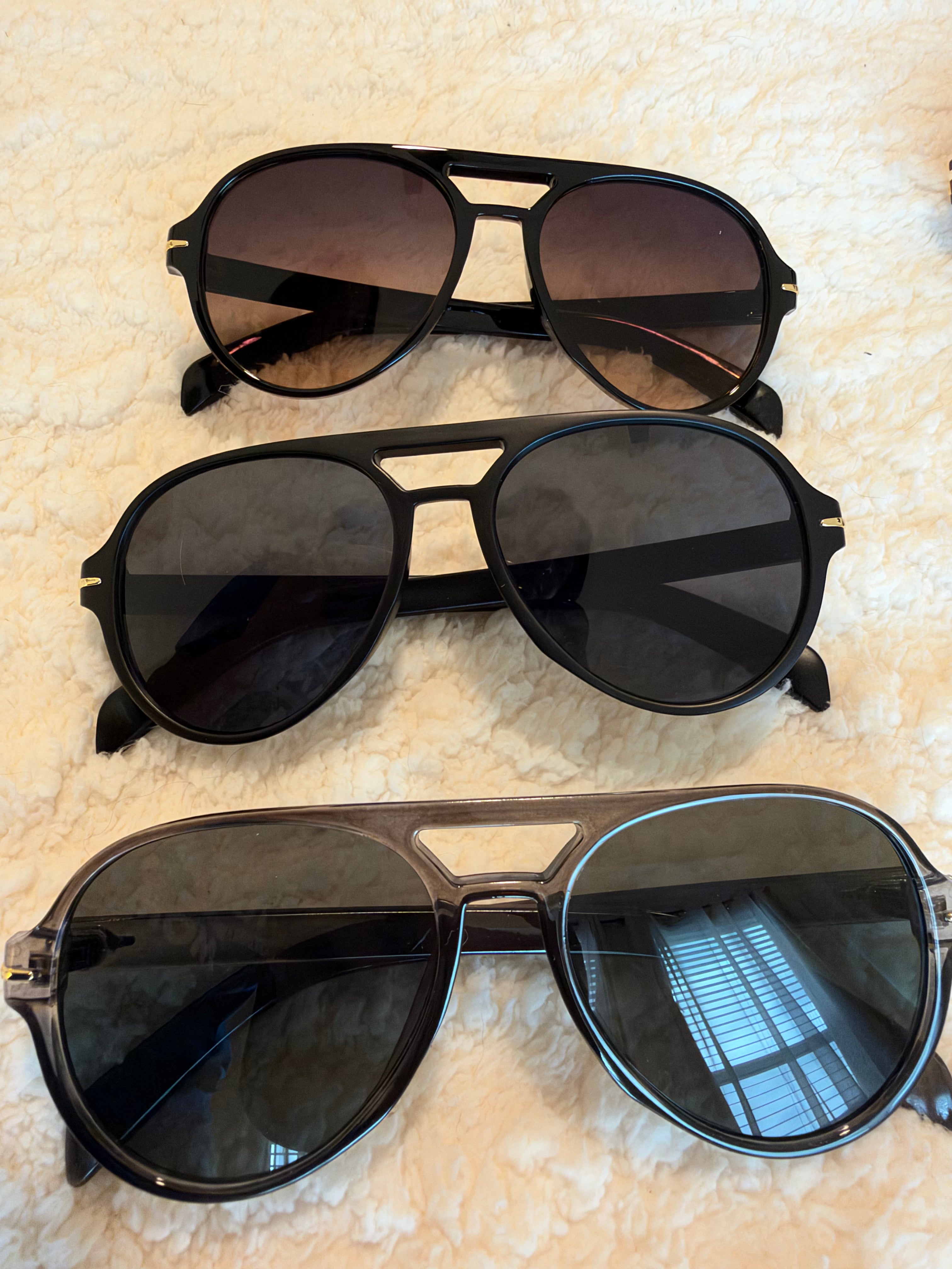 Sunday Funday Aviator Sunglasses